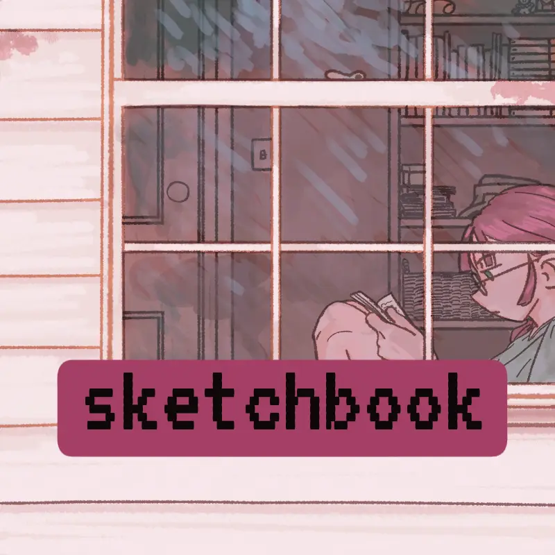 button to sketchbook gallery