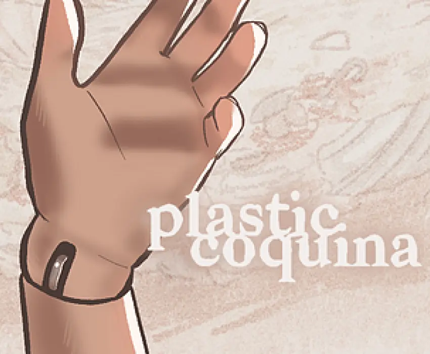 Thumbnail cover for plastic coquina.